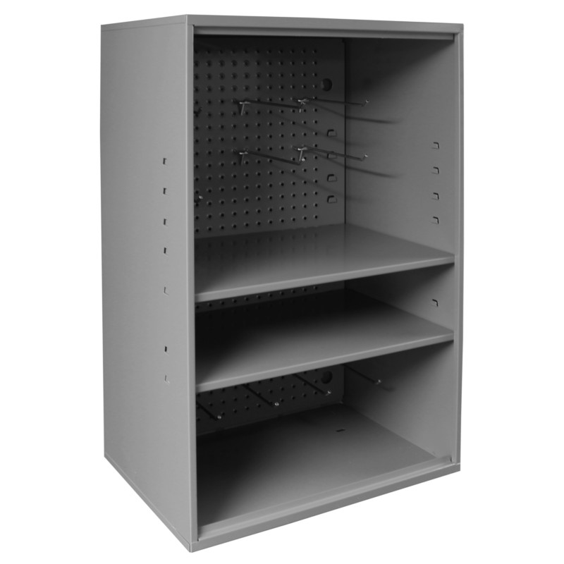 Durham Abrasive Cabinet with Pegboard Back
