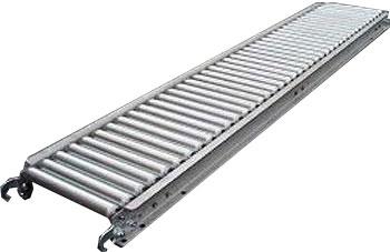 Roll-A-Way 1 and 3/8 Inch Gravity Roller Conveyor with Steel Rollers