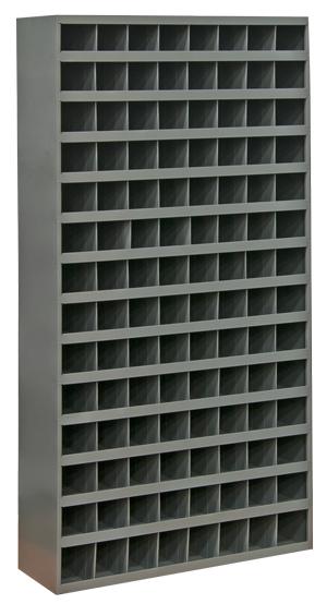 12 Inch Deep Parts Bins with Slope Shelf Design - Tall Bins - Model No. 745-95