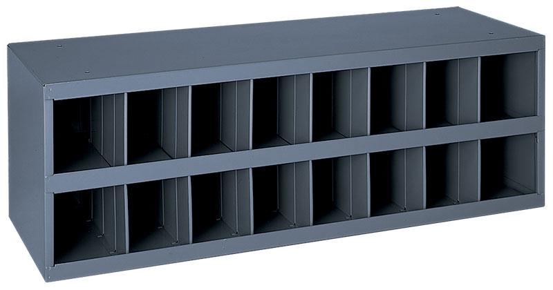 12 Inch Deep Parts Bins with Slope Shelf Design Model No. 353-95