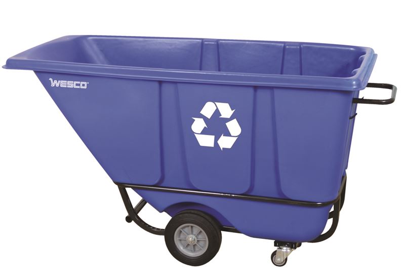 Wesco Recycle Standard Tilt Cart