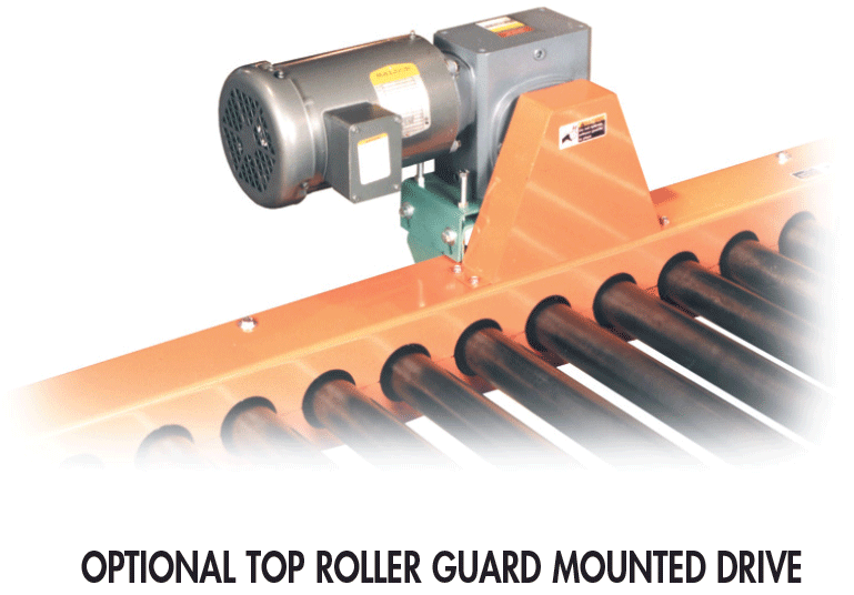 297CDLR Heavy Duty Chain Driven Live Roller Conveyors