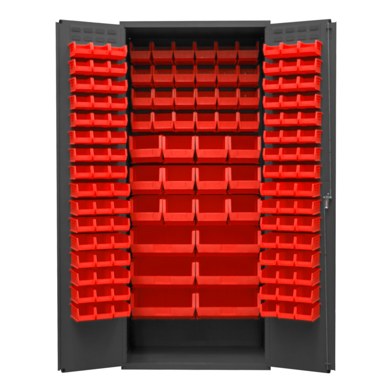 Durham Cabinet - 14 Gauge - 138 Red Bins