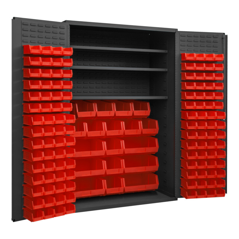 14 Gauge with 3 Shelves and 138 Bins