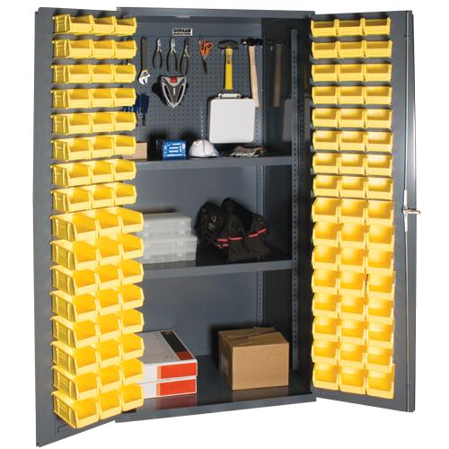 36 Inch Wide 5 S Storage Cabinet With Steel Pegboard