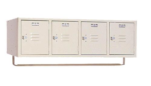 Lyon 4 Person Locker Rack Units