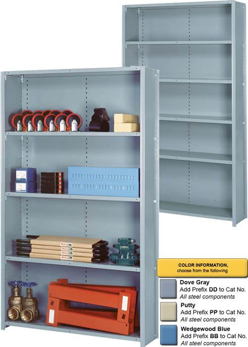 Lyon 8000 Series Closed Shelving Sections
