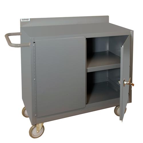Durham 48 Inch Wide Mobile Cabinet with Lockable Storage Compartment Model No. 2220-95