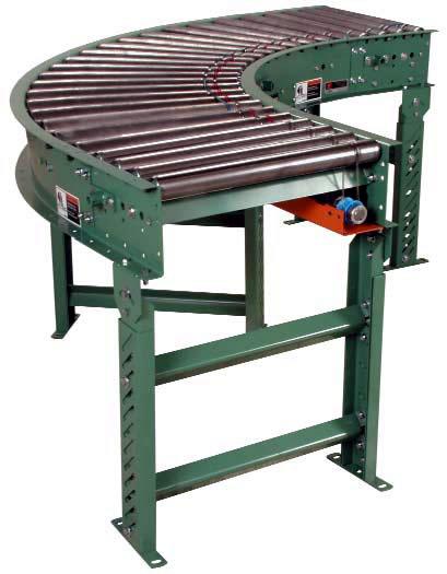 Option: 3 In Rlr Ctr Light Duty Live Roller Conveyor With 10 In Bf And 13 Oaw 138Lr-30 138Lr-30 Roach Conveyor Length: 30 