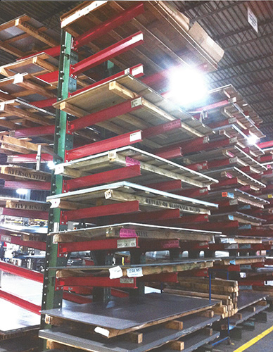 Structural Steel Storage Cantilever Rack