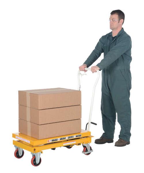 Vestil Auto-Shift Hydraulic Elevating Cart Model No. CART-550-AS