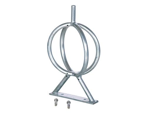 Vestil BR-GL-G Galvanized Bicycle Rack