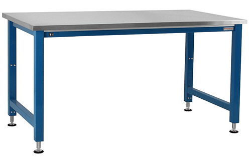 BenchPro K-Series Electric Lift Workbenches with 24" Deep Stainless Steel Top