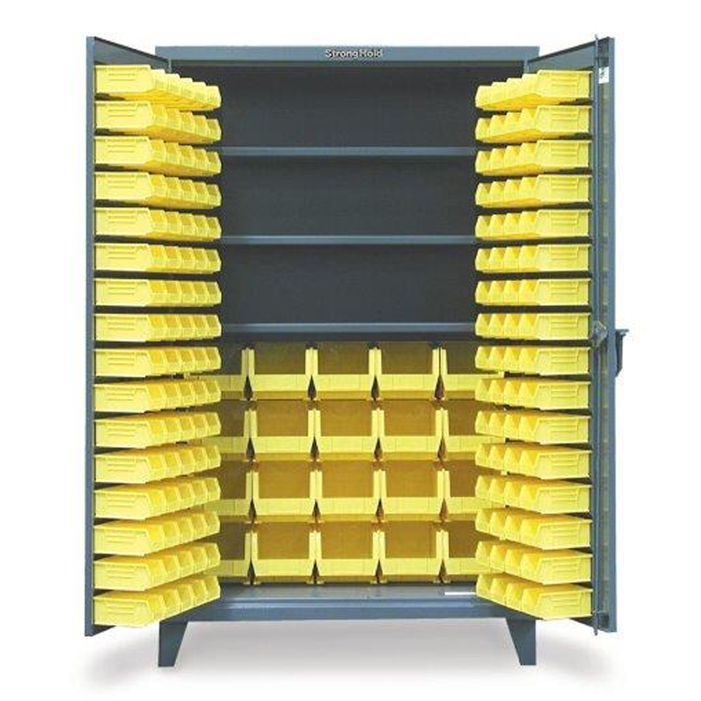 Bin Cabinet with 3 Shelves