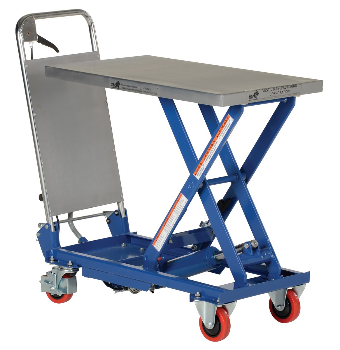 Vestil CART-400 Hydraulic Elevating Cart