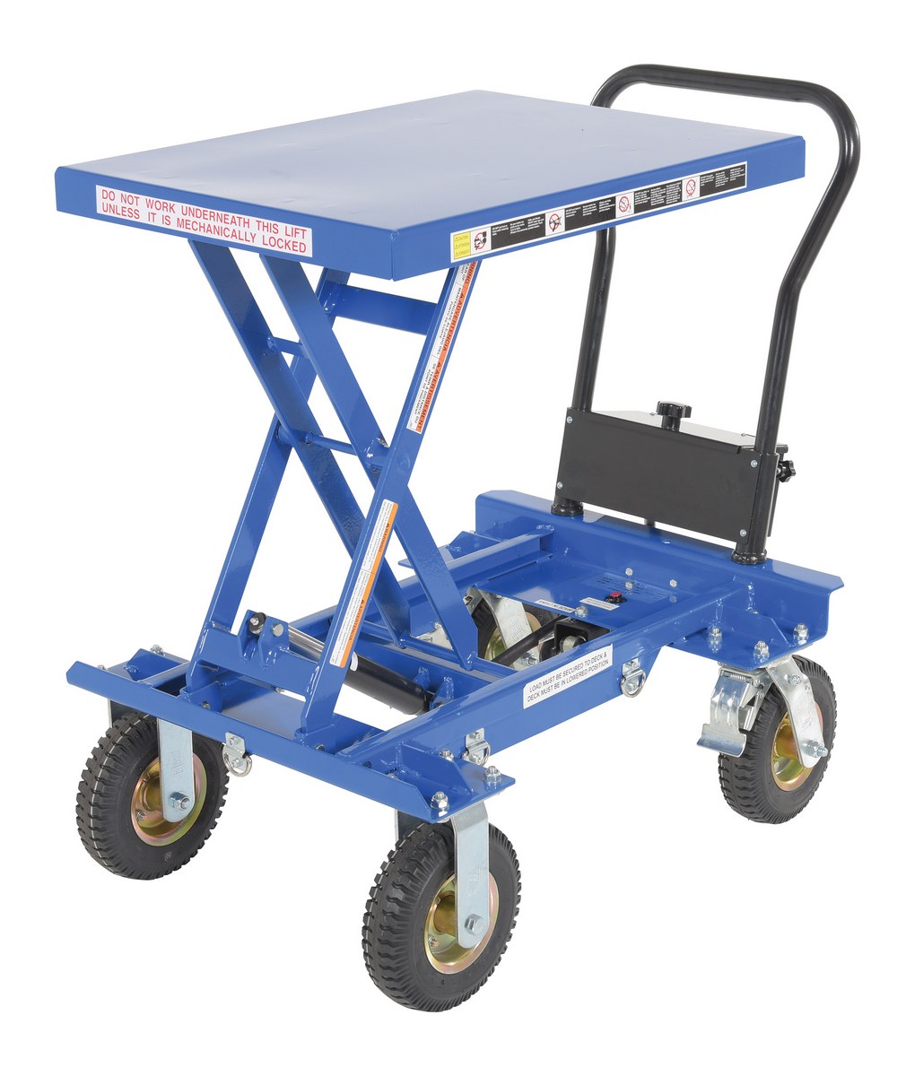 Pneumatic Tire Elevating Carts