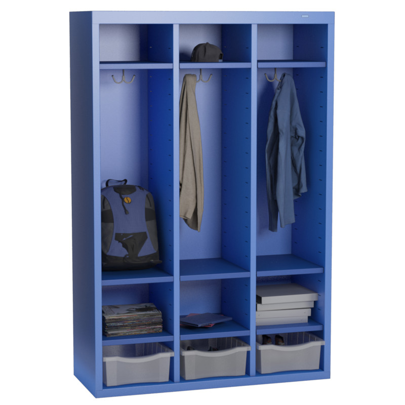 52" High Cubby Locker with 12 Openings