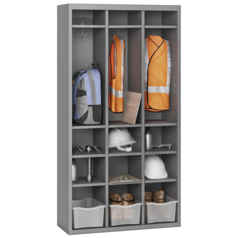 66" High Cubby Locker with 15 Openings