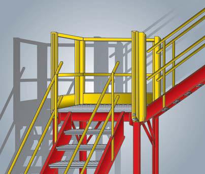 OSHA Stairway Closure Panels
