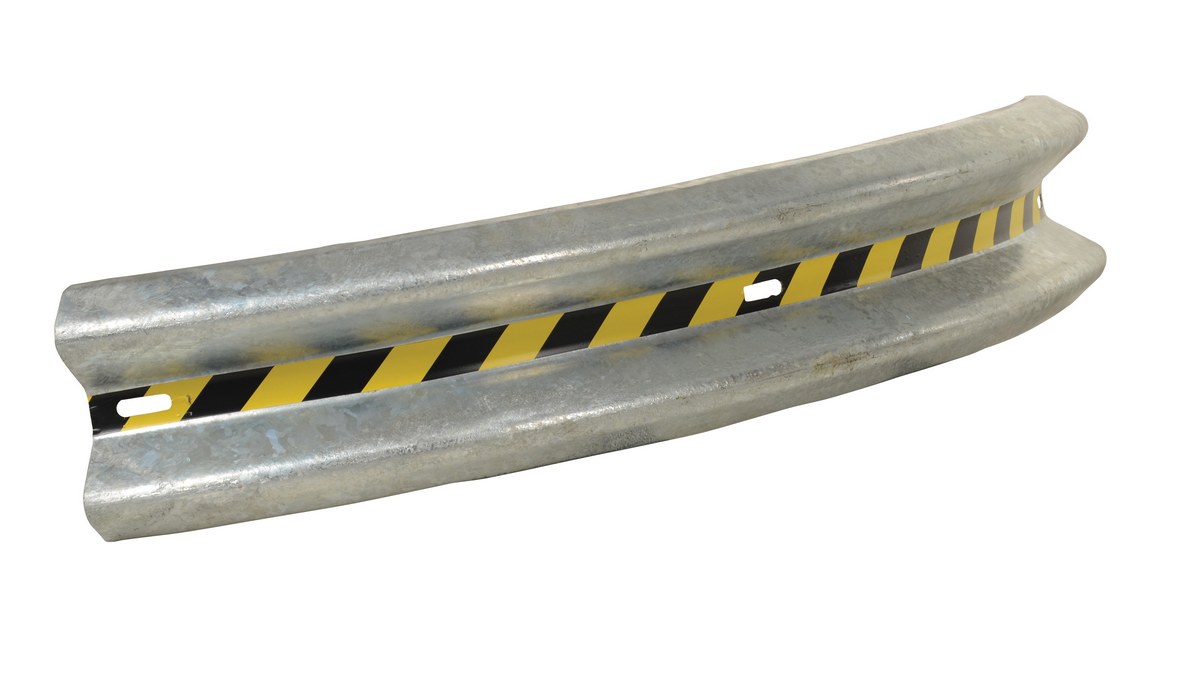 Galvanized Steel Curved Guard Rails