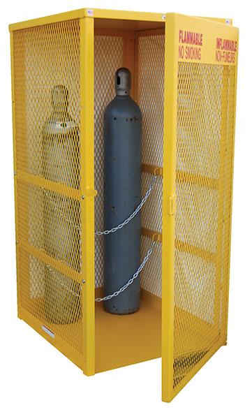 Vestil Cylinder Storage Cabinet - Canada - Model No. CYL-G-8-CA