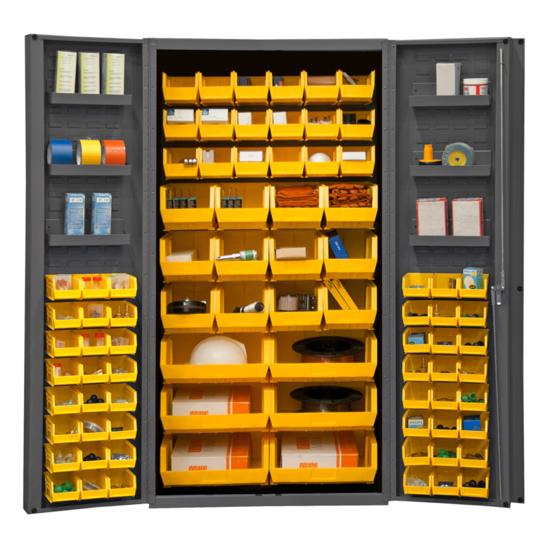 Durham Cabinet with 6 Door Trays and 78 Bins