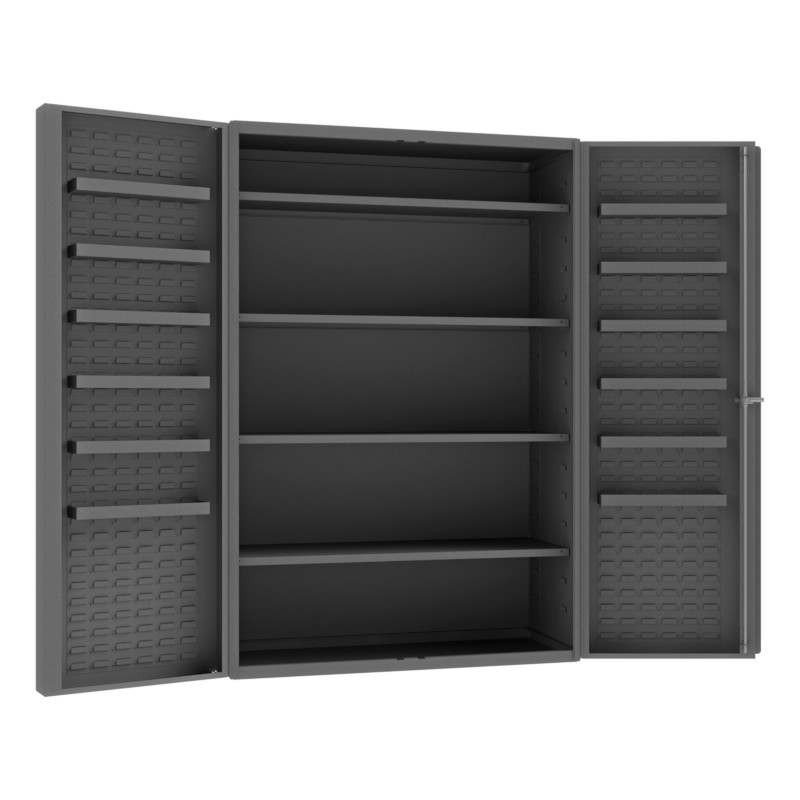Durham Cabinet with 4 Shelves and 12 Door Trays