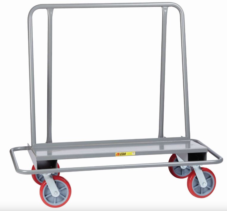 DCB-2654-8PY Drywall Cart with Steel Bumper Frame