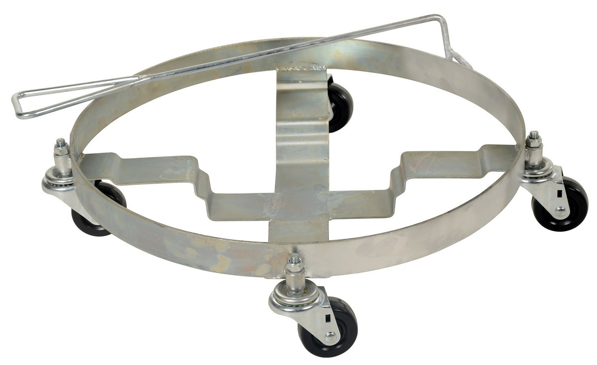 Stainless Steel Mobile Drum Dollies