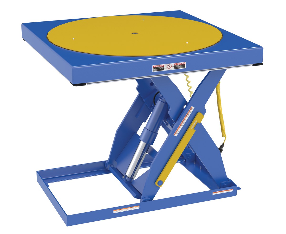 Vestil Manual Built-In Carousel for Model EHLT Scissor Tables