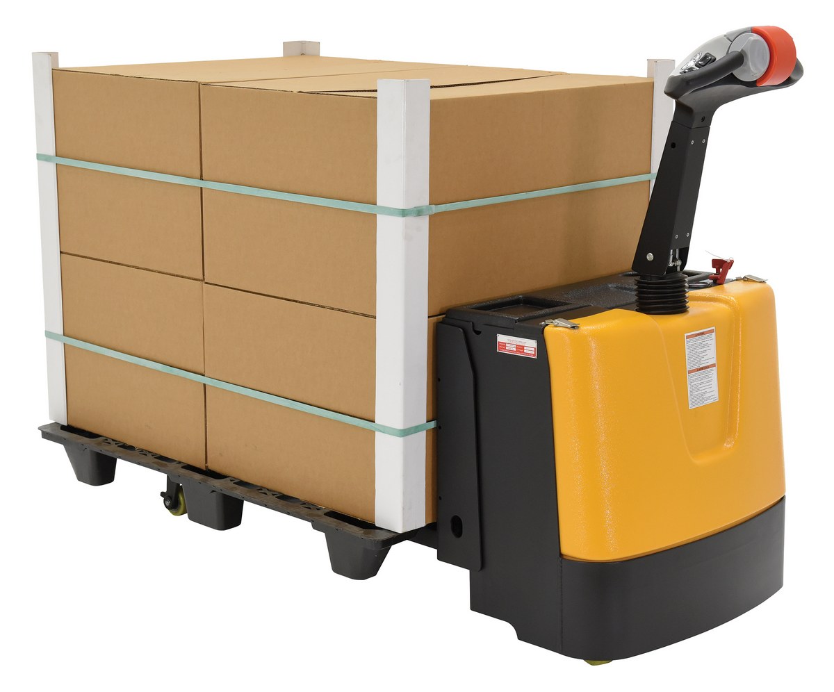 EPT-2547-30 Fully Powered Electric Pallet Trucks in use