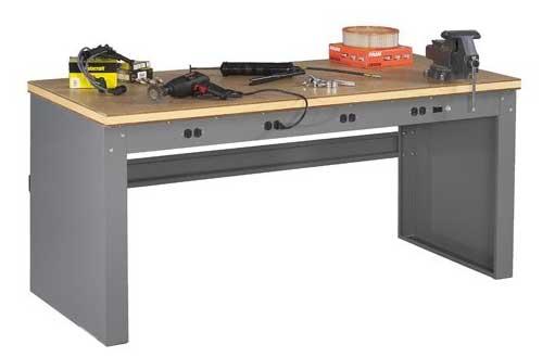 Electronic Workbenches With Panel Legs