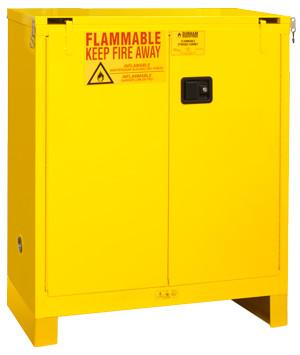 Durham FM Approved Flammable Safety Cabinet with Legs Model No. 1030SL-50