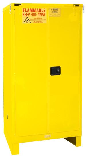 Durham FM Approved Flammable Safety Cabinet with Legs Model No. 1060SL-50