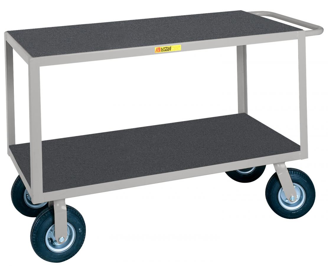 GF-2448-9PM Flush-Handle Instrument Cart