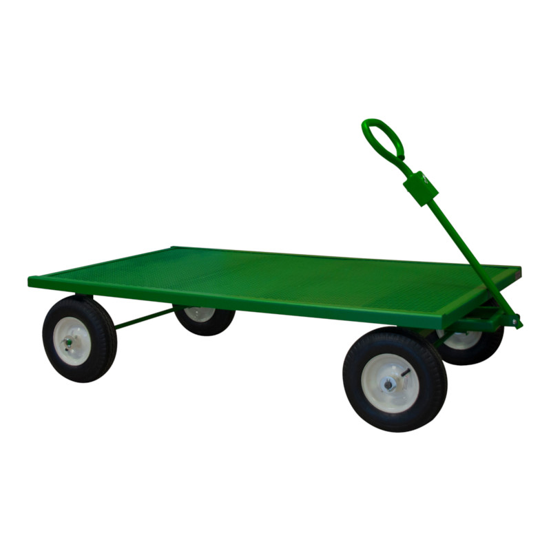 5th Wheel Garden Truck with Perforated Deck
