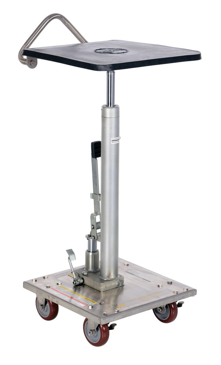Vestil HT-02-1616A-PSS Partially Stainless Steel Hydraulic Post Table