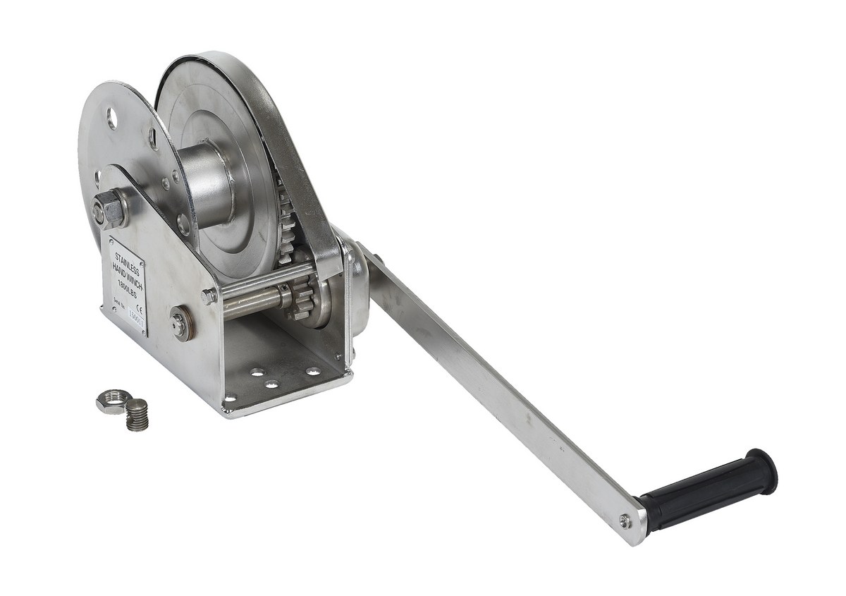 Wall Mounted or Stainless Steel Hand Winch