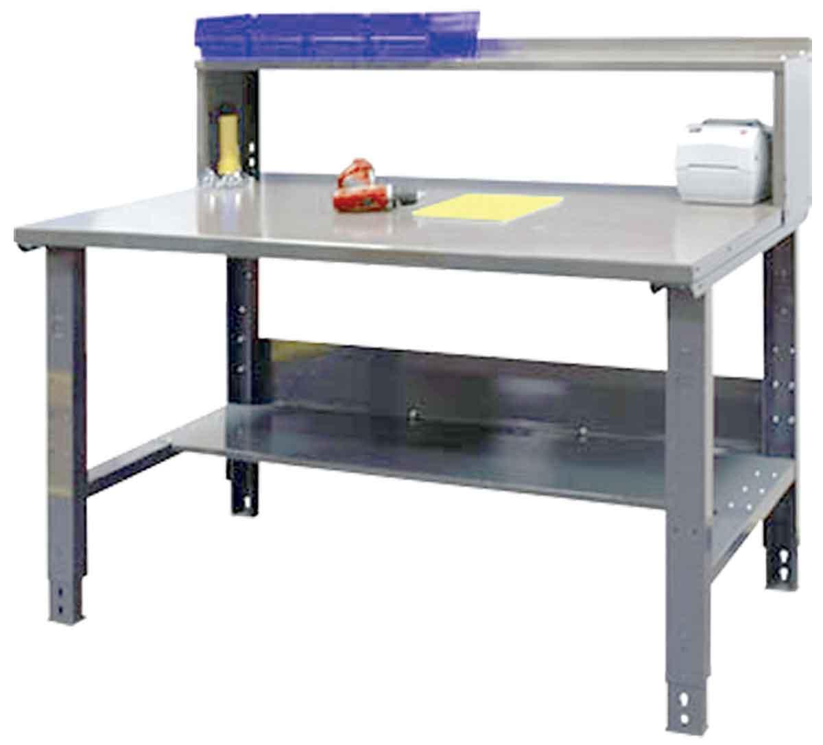 Industrial Workbench Plus Bottom Shelf / Riser