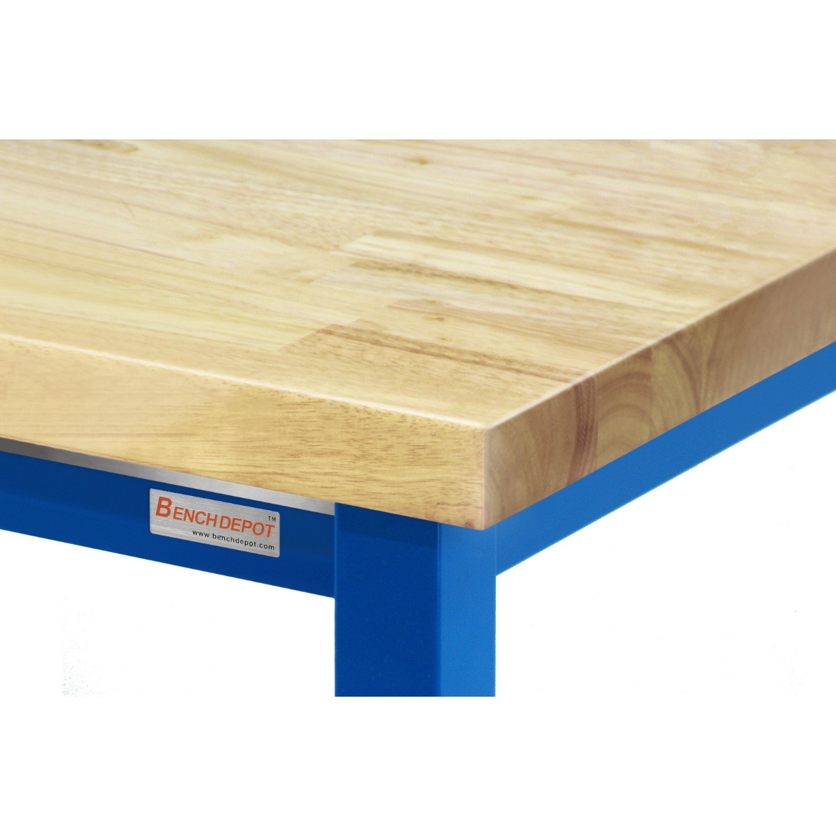 24" Wide Kennedy Benches with Lacquered Solid Maple Hardwood 1-3/4" Thick Top - Square Cut Edge