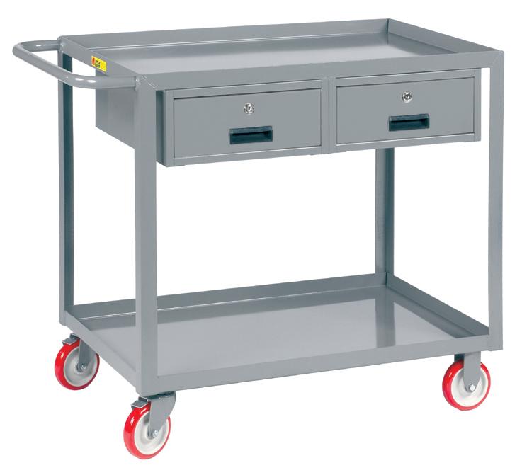 Welded Service Carts with Drawer