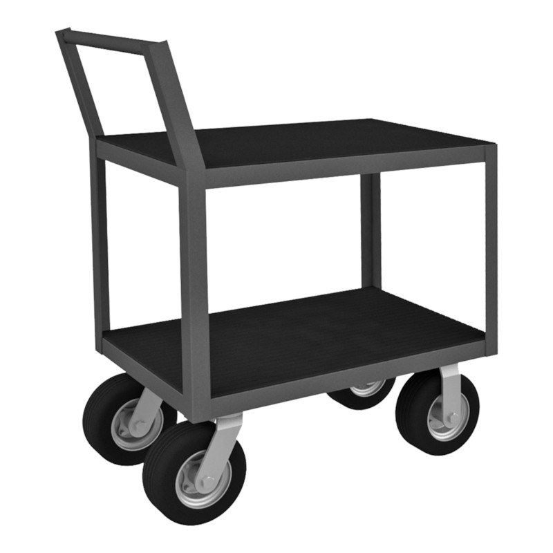 Durham Low Profile Instrument Cart with 2 Shelves