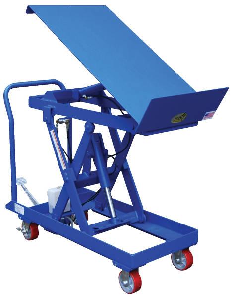 Vestil Lift and Tilt Cart with Sequence Select Model No. CART-500-LT