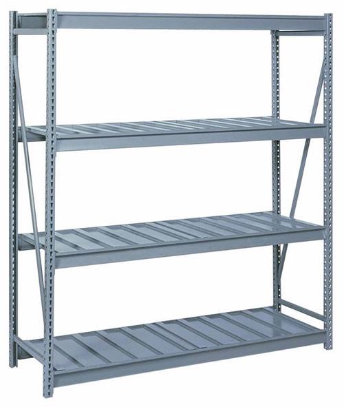 Bulk Storage Racks 84 Inch Wide Ribbed Steel Decking