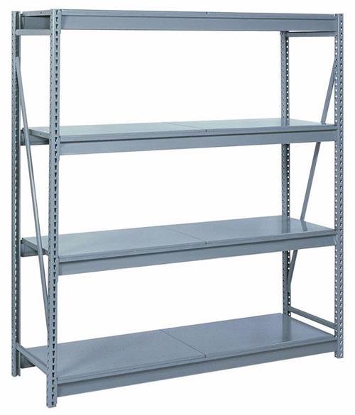 Lyon Bulk Storage Racks - 84 Inch Wide - Solid Steel Decking