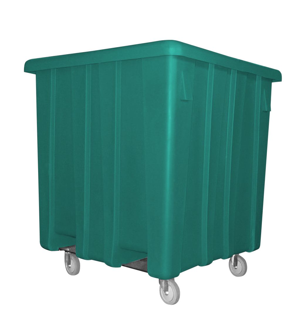 MHBC-3244-5C-JG Green Bulk Containers with Casters