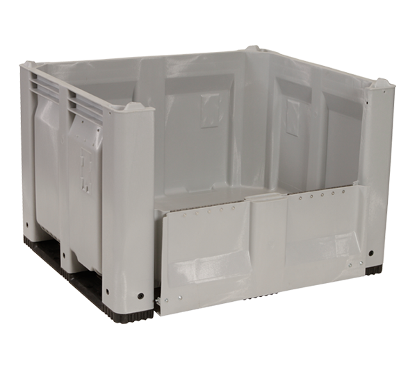 Solid MACX Container with Drop Gate Open