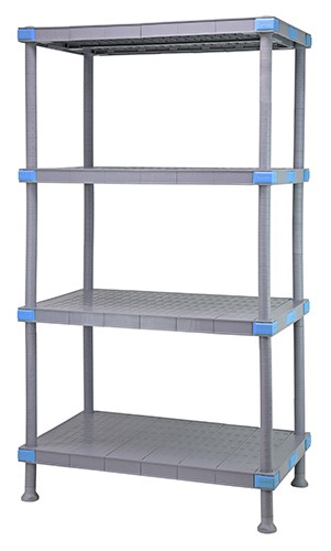 Millenia 4-Tier Solid Shelving Unit 24" Wide x 86" High