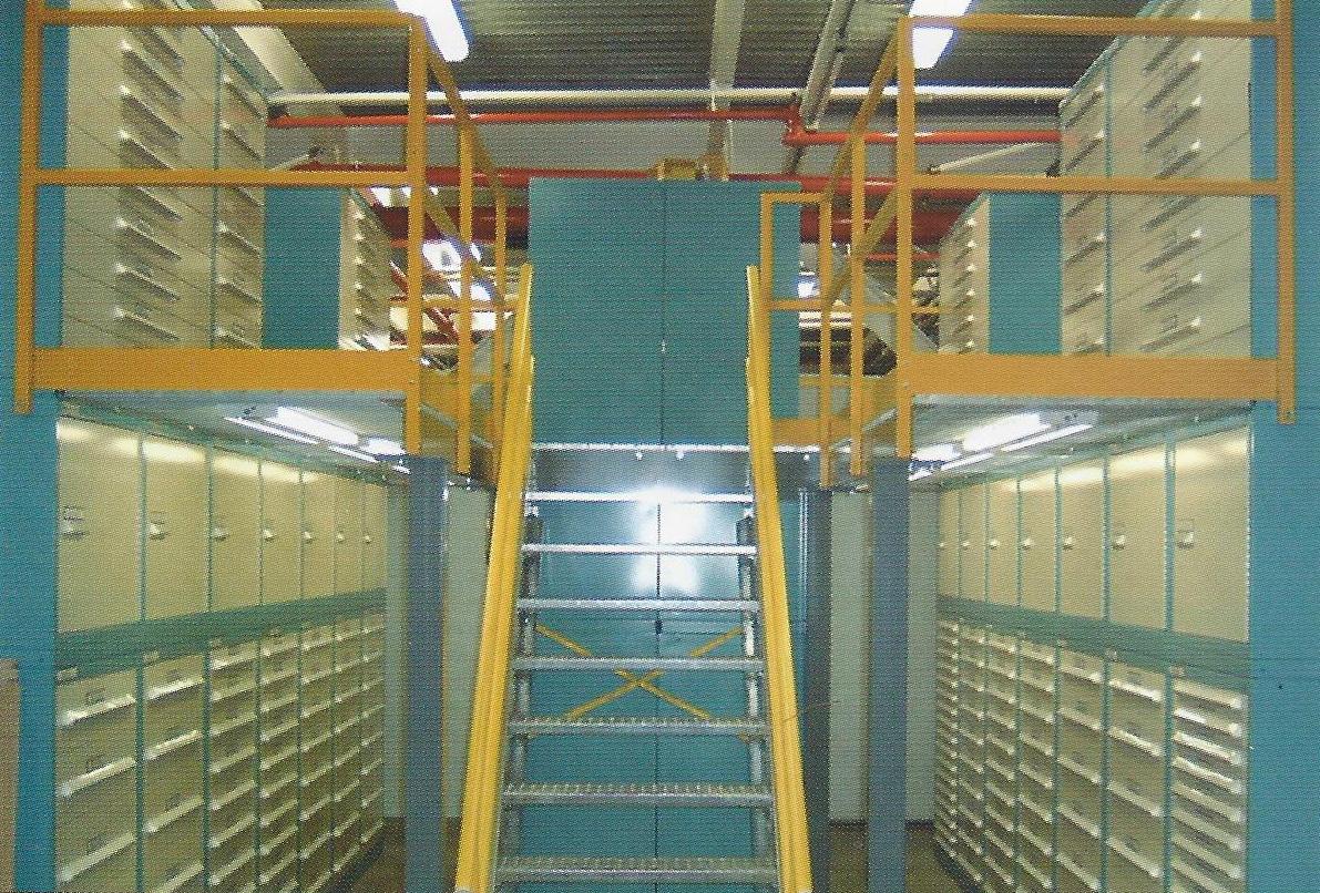 Complete Modular Drawer Catwalk and Mezzanine Applications