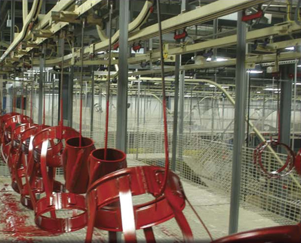 Overhead Conveyor Systems Paint and Finish Lines
